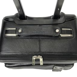 Vali Kéo Da GIORGIO ARMANI Cao Cấp, Vali Du Lịch Size 20 Cabin, Phong Cách Doanh Nhân Sang Trọng, Bánh Xe 360 Độ 4