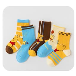Set 10 Đôi Vớ/Tất Trẻ Em Họa Tiết Siêu Anh Hùng Spider-Man & Pikachu - Cotton Thoáng Khí 4