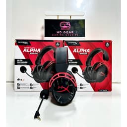 Tai nghe Gaming không dây HyperX Cloud Alpha Wireless | Màng Loa Buồng Kép | Âm Thanh DTS:X | Pin trâu 4