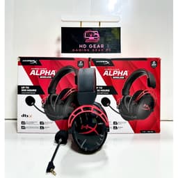 Tai nghe Gaming không dây HyperX Cloud Alpha Wireless | Màng Loa Buồng Kép | Âm Thanh DTS:X | Pin trâu 2