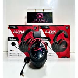 Tai nghe Gaming không dây HyperX Cloud Alpha Wireless | Màng Loa Buồng Kép | Âm Thanh DTS:X | Pin trâu 5