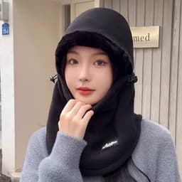 (GIÁ LIVE) Mũ Trùm Đầu Mặt Nạ Khẩu Trang Giữ Ấm Chuyên Dụng - Lót Lông Cừu Dày Dặn, Chống Gió Tuyệt Đối 6