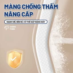 Ziinlife Rèm Nhà Tắm Chống Nước Chống Nấm Mốc Dày Dặn - Họa Tiết Vân Waffle Cao Cấp - Không Cần Đục Lỗ 8