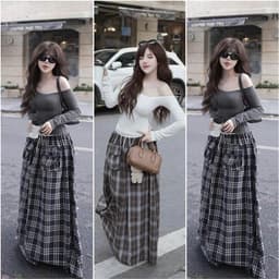 Áo Lệch Vai Kiểu Tay Dài Siêu Quyến Rũ cho nữ m658 9