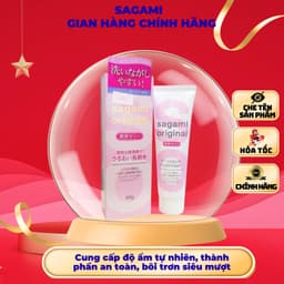 Gel Bôi Trơn Sagami Original, Cung cấp độ ẩm tự nhiên, thành phần an toàn, trơn mượt, tuýt 60g 1