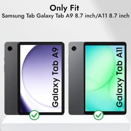[Ảnh Thật] Kính CL MTB Samsung TAB A9 / Tab A11 8.7" 2025 Cường Lực Mài Cạnh 2.5D-9H-0.26mm 2
