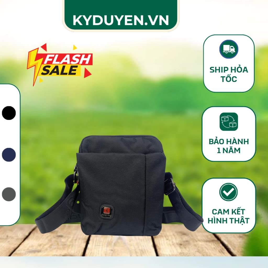 Túi Đeo Chéo Nam Cao Cấp - Kiểu Dáng Hiện Đại tiện lợi để đồ - Kỳ Duyên