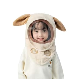 Mũ Len Trùm Đầu Loại Dầy Có Kính Gió Chống Bụi Bảo Vệ Cho Bé Từ 3 Tuổi 8