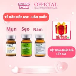 [ Kèm Quà ] Tế Bào Gốc GSC Hàn Quốc. Phục Hồi Sửa Chữa Tổn Thương Chuyên Sâu. Sáng Da, Mờ Thâm Nám, Tàn Nhang, Giảm Sẹo 1