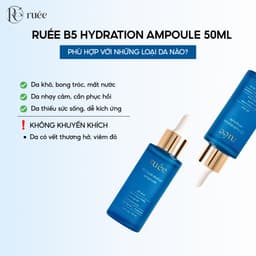 Serum phục hồi chuyên sâu RUÉE B5 Hydratation Ampoule 50ml - Chính hãng Hàn Quốc 4