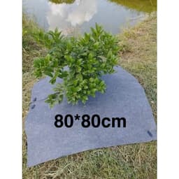 Combo 20 tấm bạt phủ cỏ vải địa kỹ thuật kích thước 40cm đến 80cm 3