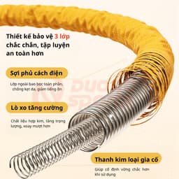 Vòng Lắc Eo Lò Xo Bọc Vải Mềm DƯƠNGSPORT Tập Thể Dục, Tập Gym, Tập Yoga Tại Nhà 1,5kg 2kg 2,5kg 6