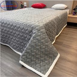 Thảm trải giường viền lông cừu cao cấp 8