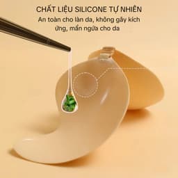 Miếng Dán Xoài Cài Trước Tạo Khe Gom V1 Bám Dính Tốt, Miếng Dán Nhũ Hoa Bra Tái Sử Dụng Được 4