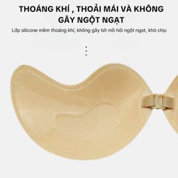 Miếng Dán Xoài Cài Trước Tạo Khe Gom V1 Bám Dính Tốt, Miếng Dán Nhũ Hoa Bra Tái Sử Dụng Được 5