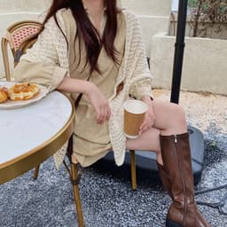 Khăn Choàng Tam Giác 2in1 vừa là khăn , áo choàng chất Len thừng cashmere phong cách Hàn Quốc 5