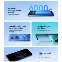Điện Thoại Xiaomi Redmi 15C (4+128GB | 6+128GB) Chính Hãng BH 18 Tháng 3