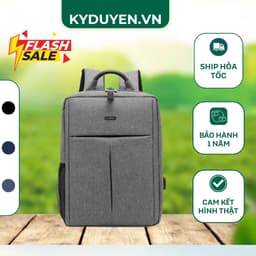 Balo laptop CoolBell 6107S chống nước nam nữ cao cấp – Balo thời trang đi học, đi làm, công sở 15.6 inch có cổng sạc USB 1