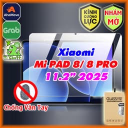 [Nhám Chống Vân Tay] Kính CL MTB Xia0mi Mi PAD 8/ PAD 8 PRO 11.2" 2025 Cường Lực 9H-0.26mm 1