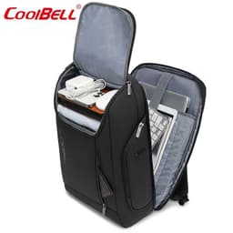Ba Lô CoolBell CB8268 Cao Cấp Chống Nước Cho Nam Nữ – Balo Laptop 17.3 Inch Chống Sốc, Cổng Sạc USB, Nhiều Ngăn Tiện Lợi 3