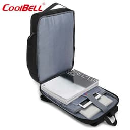 Ba Lô CoolBell CB8268 Cao Cấp Chống Nước Cho Nam Nữ – Balo Laptop 17.3 Inch Chống Sốc, Cổng Sạc USB, Nhiều Ngăn Tiện Lợi 2