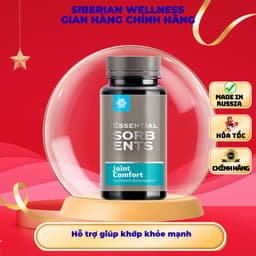 Thực phẩm Siberian Wellness  Sorbents Joint Comfort, hỗ trợ ngăn ngừa thoái hóa khớp, chai 90g 1