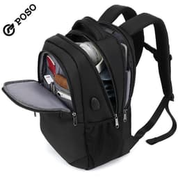 Balo Laptop Đa Năng POSO 525 Chống Nước Cao Cấp - Balo Đi Học, Đi Làm, Du Lịch, Có Cổng USB Sạc Điện Thoại 3