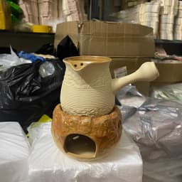 Ấm trà đất nung pha trà sữa Vân Nam hottrend 2023 dung tích 500ml 7