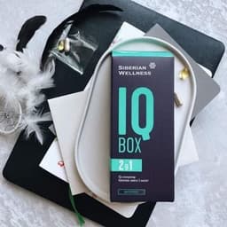 Thực phẩm Siberian Wellness IQ Box, hỗ trợ tăng cường tuần hoàn não, hỗ trợ cải thiện trí nhớ 2