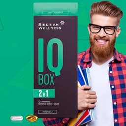 Thực phẩm Siberian Wellness IQ Box, hỗ trợ tăng cường tuần hoàn não, hỗ trợ cải thiện trí nhớ 3