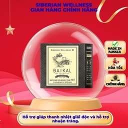 Trà thảo mộc Siberian Wellness Baikal tea N1, thanh nhiệt giải độc và hỗ trợ nhuận tràng,Hộp 30 gói. 1