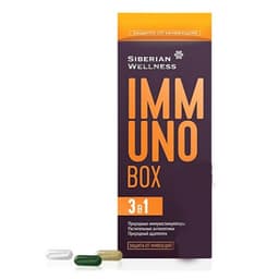 Thực phẩm Siberian Wellness Immuno Box, Hỗ trợ tăng cường sức đề kháng khỏe mạnh, Hộp 30 túi 2
