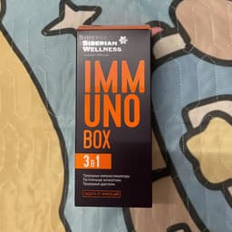 Thực phẩm Siberian Wellness Immuno Box, Hỗ trợ tăng cường sức đề kháng khỏe mạnh, Hộp 30 túi 7