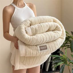 Chăn tuyết nhung vân nổi lông thỏ mềm mịn size 2mx2m3 nặng 1.6kg , chăn nỉ lông thỏ mỏng nhẹ mẫu thời thượng 6