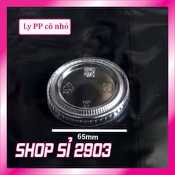 [COMBO 500 CÁI] Ly nhựa cỡ nhỏ 80 ml /140ml /220ml - ly dùng thử 5