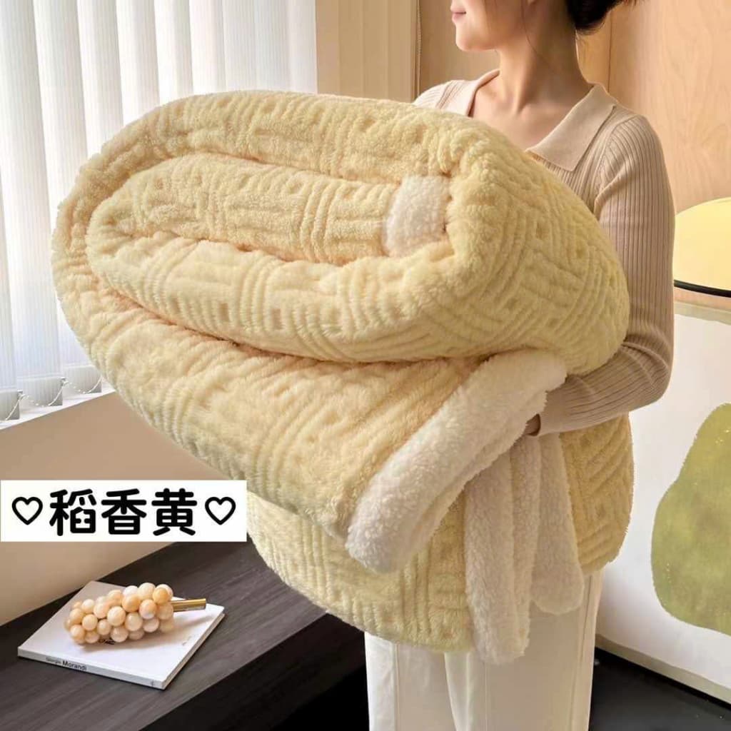 Chăn lông cừu mùa đông LOẠI 1 nhập khẩu cao cấp, chăn lông thỏ siêu nhẹ làm ấm nhanh, nặng 2kg2, kích thước 2mx2m3
