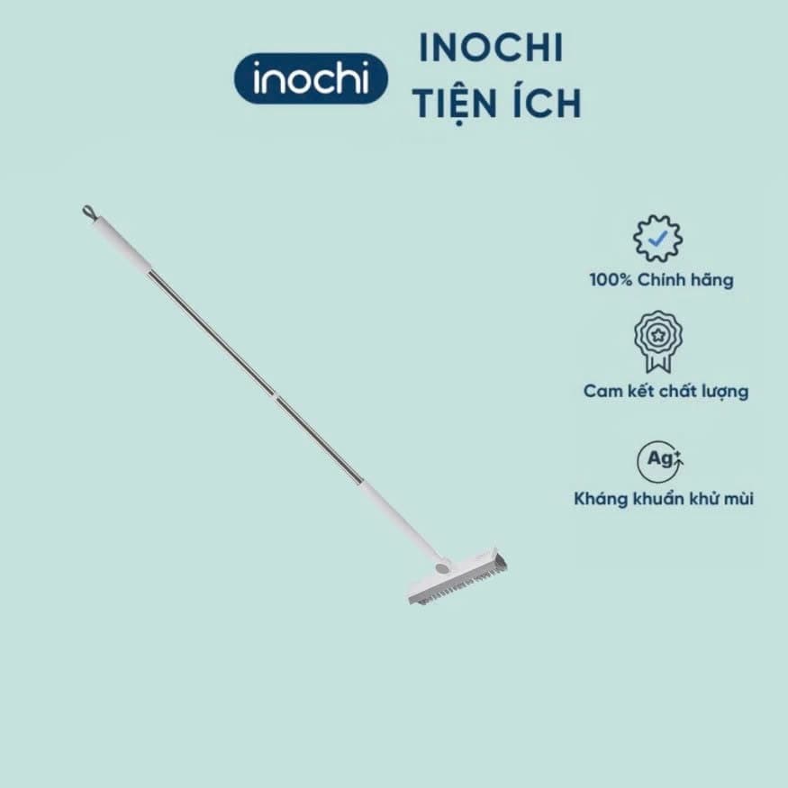 Chổi Chà Sàn 180° Inochi – Thiết Kế Tích Hợp Gạt Nước, Chà Kính, Đẩy Bụi, Cao Cấp & Tiện Lợi