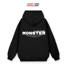 Áo hoodie Monster-Signature nam nữ form rộng thu đông nỉ bông Monster X Street Local Brand 1