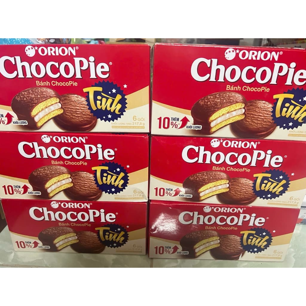 BÁNH ORION CHOCOPIE HỘP 396g.G (12)/ BÁNH CHOCO-PIE