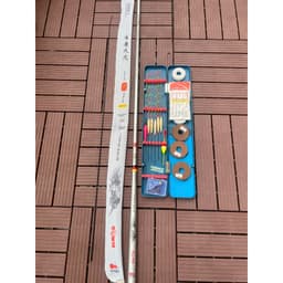 Combo Cần Câu Tay Lục Mạch Thần Kiếm 5H Kèm Phụ Kiện Tải Cá 6kg 1