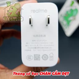 [Chính Hãng] Sạc Siêu Nhanh SuperDart 65W REALME 8 Pro/ GT Neo2/ GT2 ZIN Bóc Máy 7