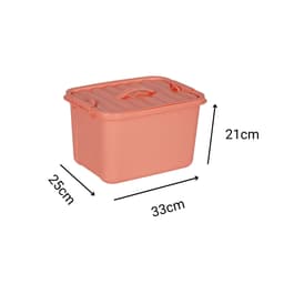 Thùng Nhựa Có Quai Xách Việt Nhật 6626, Thùng Đựng Đồ Có Nắp, Đựng Quần Áo Đồ Chơi Thực Phẩm - DOMUS 6