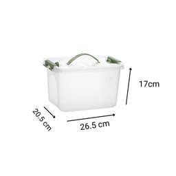 Thùng Nhựa Có Quai Xách Việt Nhật 6626, Thùng Đựng Đồ Có Nắp, Đựng Quần Áo Đồ Chơi Thực Phẩm - DOMUS 5