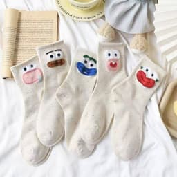 Tất Cổ Ngắn Biểu Cảm Hài Hước Mặt Xấu Ngộ Nghĩnh Dễ Thương Đáng Yêu NEW[T2-KHO3] 4