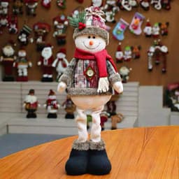 Gấu noel,gấu bông trang trí Giáng sinh hình ông già Noel, người tuyết, tuần lộc cho không gian rực rỡ nhà Miu Gấu Xinh 8