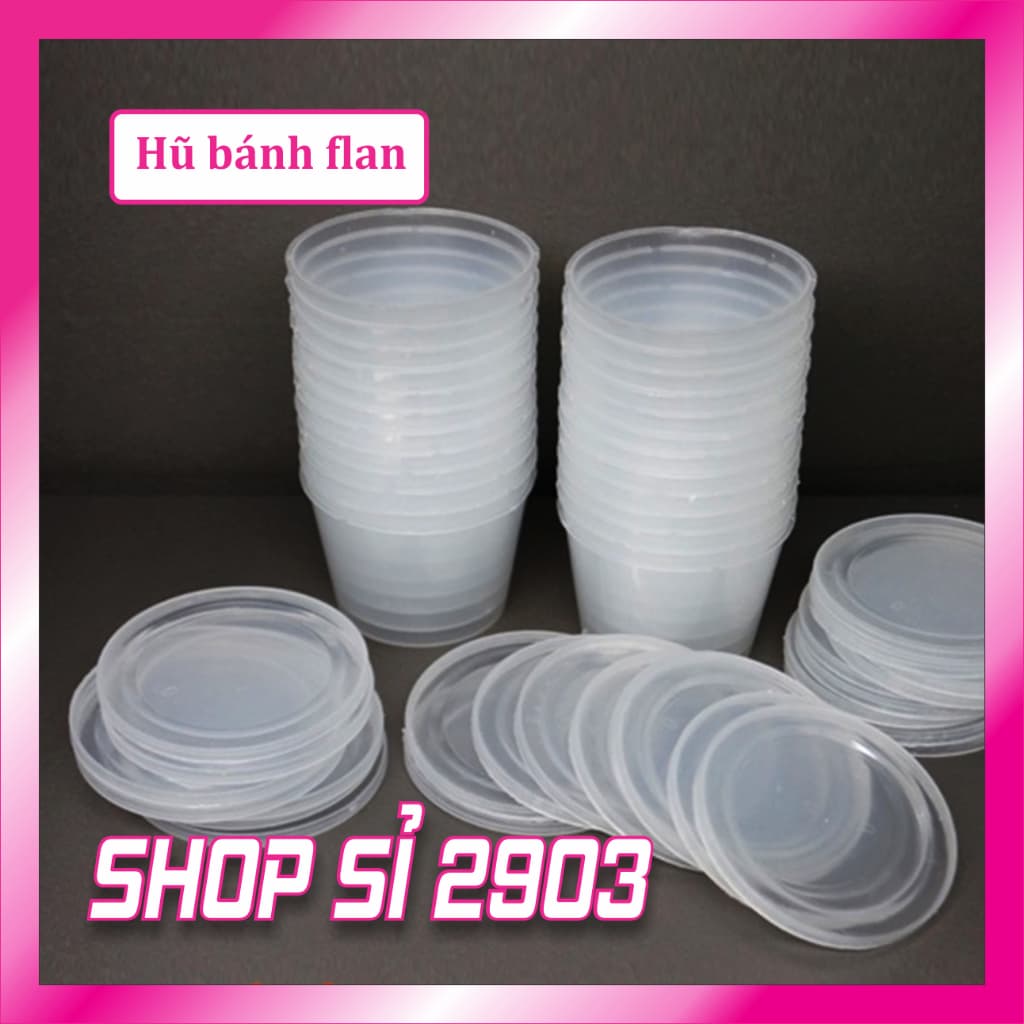 [Combo 100] Hũ làm bánh flan nhiều size ( Hũ caramen) - SHOP SỈ 2903