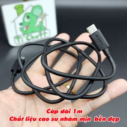 [Chính Hãng] Cáp Sony XQZ- UB1 C-C Sạc Siêu Nhanh 2 Đầu Type-C ZIN Bóc Máy 4