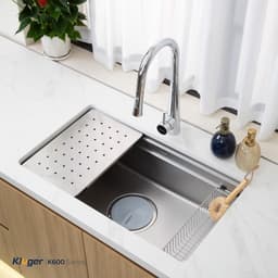 Chậu rửa bát Kluger KG7644FS  Plus | BH 10 NĂM | Hàng chính hãng Hàng chính hãng 7