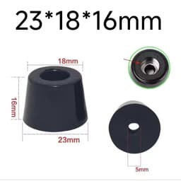 (4 Cái) Chân loa chân đế 𝗖𝗮𝗼 𝘀𝘂 chống rung chống trượt DIY - 7