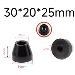 (4 Cái) Chân loa chân đế 𝗖𝗮𝗼 𝘀𝘂 chống rung chống trượt DIY - 9